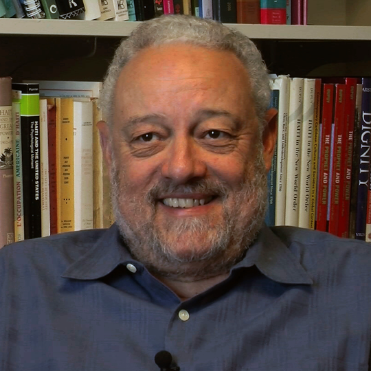 Video still of Alex Dupuy