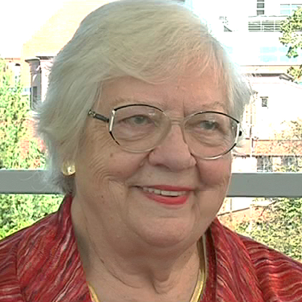 Video still of Patricia Herlihy