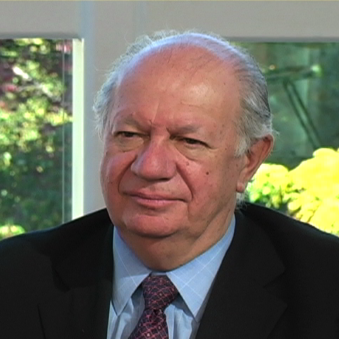 Video still of Ricardo Lagos