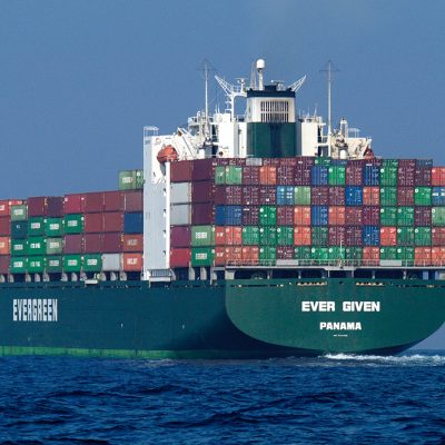 The Ever Given container ship