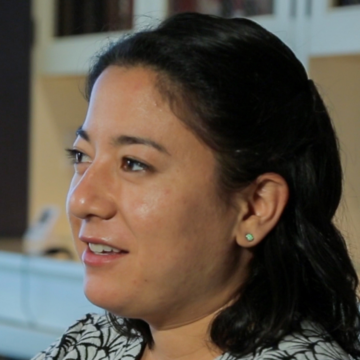 Video still of Nicole Sintetos