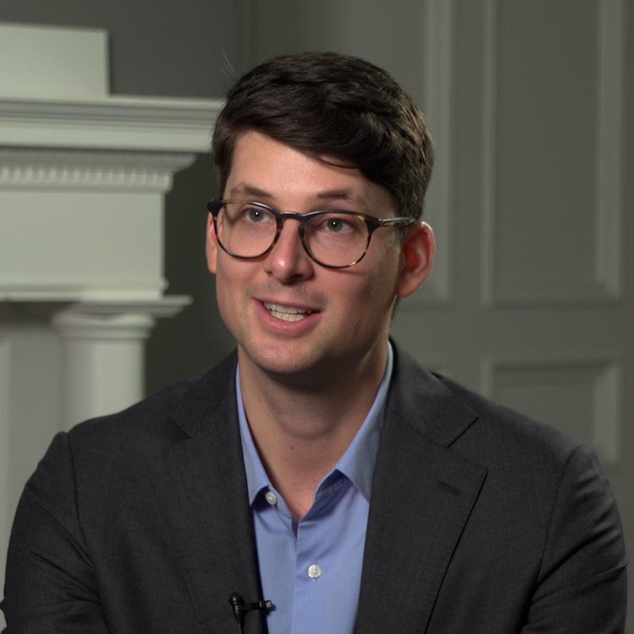 photo of Reid Pauly, a professor at Brown University